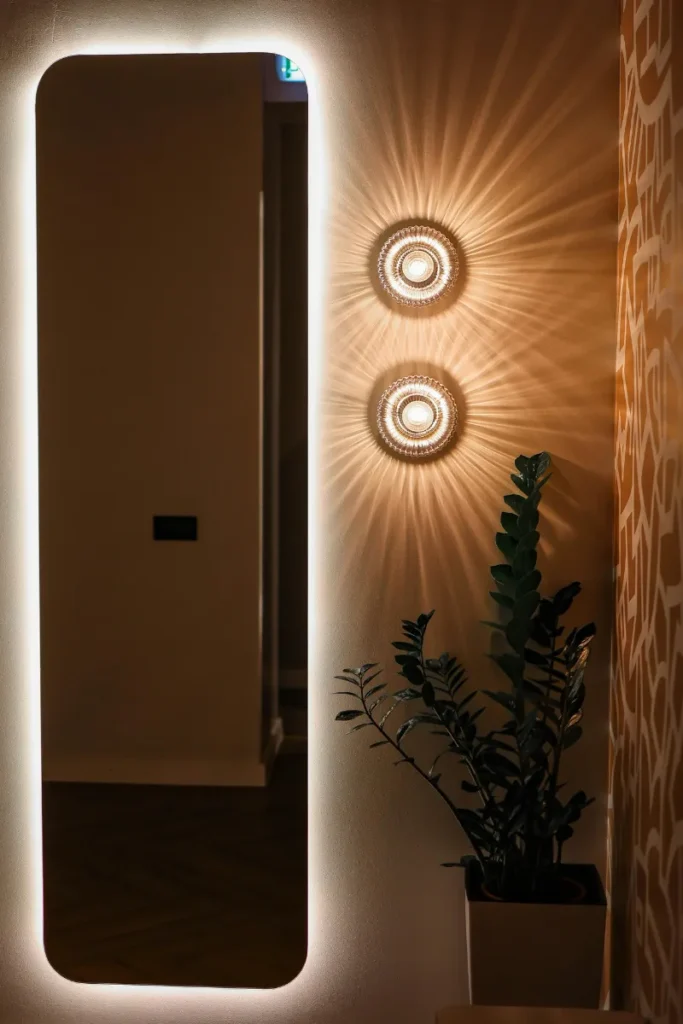 instalación de espejos iluminados en monterrey