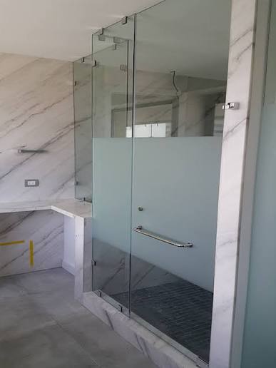 puertas de vidrio para negocio en Monterrey